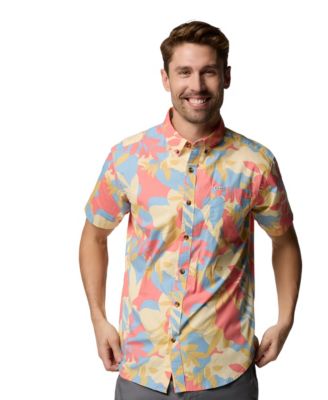 Men's Rapid Rivers Printed Short-Sleeve Shirt