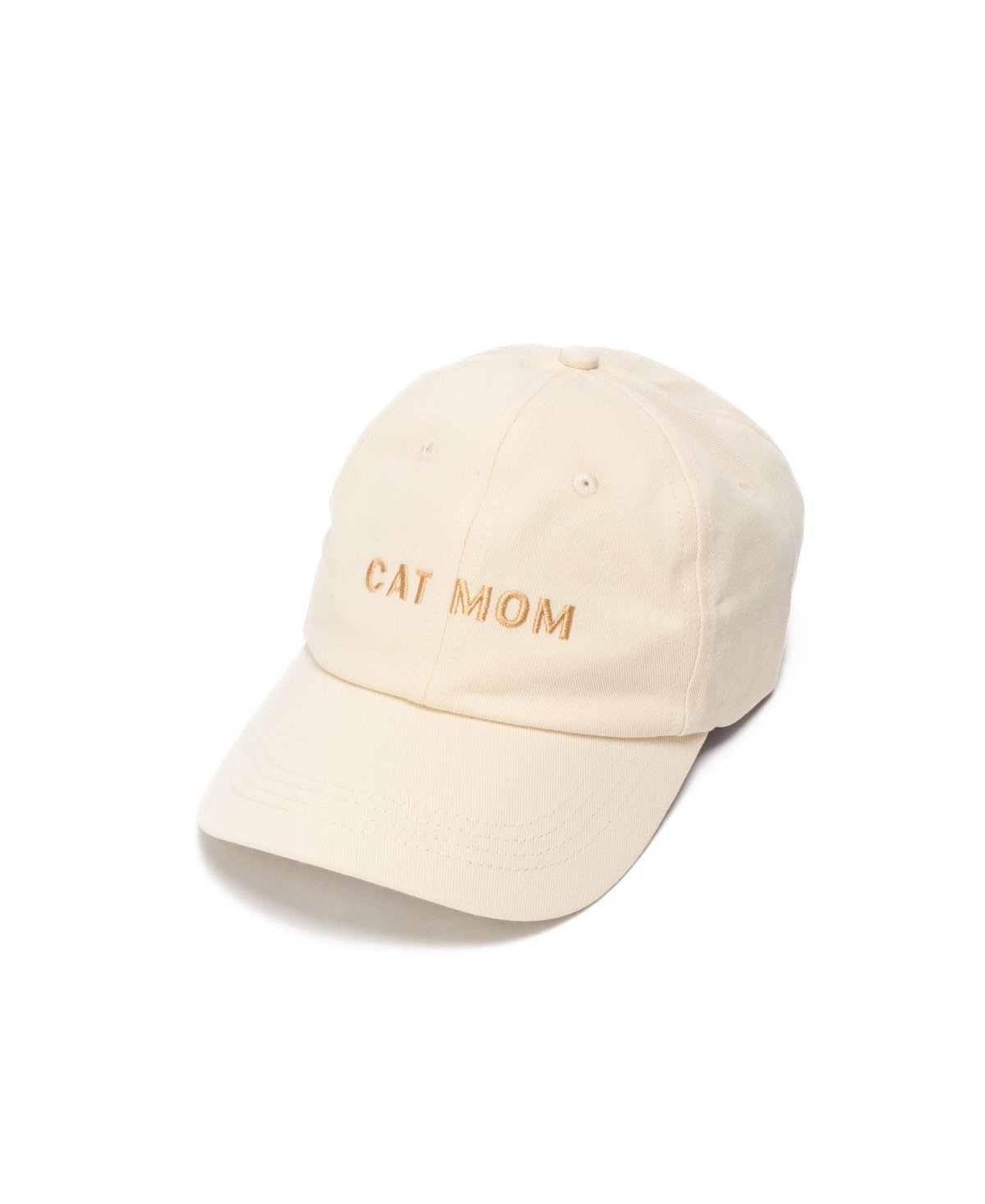 Ivory Cat Mom Hat - Ivory