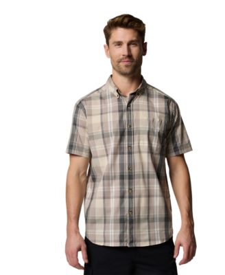 Men's Rapid Rivers Short Sleeve Plaid Shirt