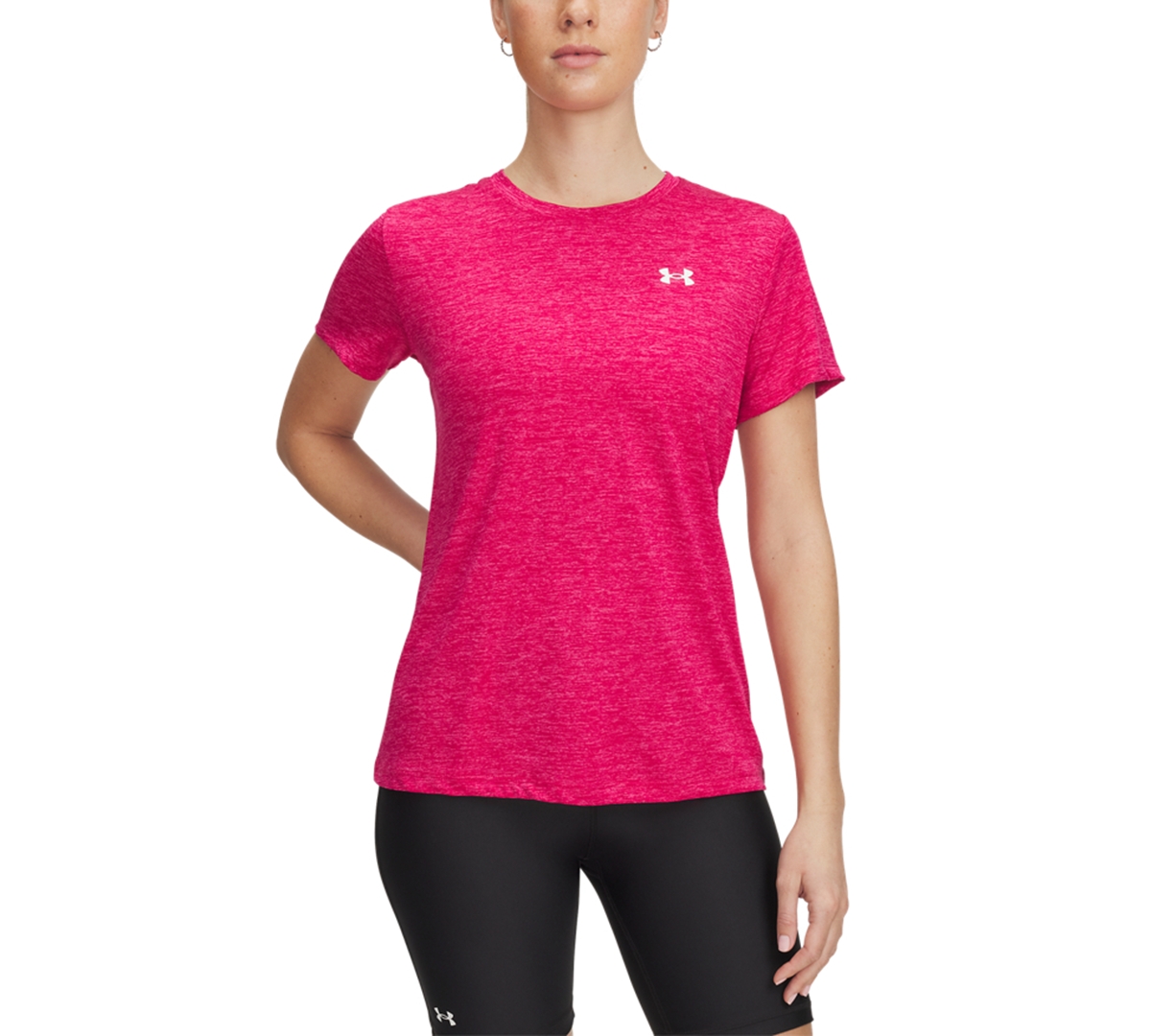 Under Armour Tech™ Twist Women's Short Sleeve Shaded Fuchsia