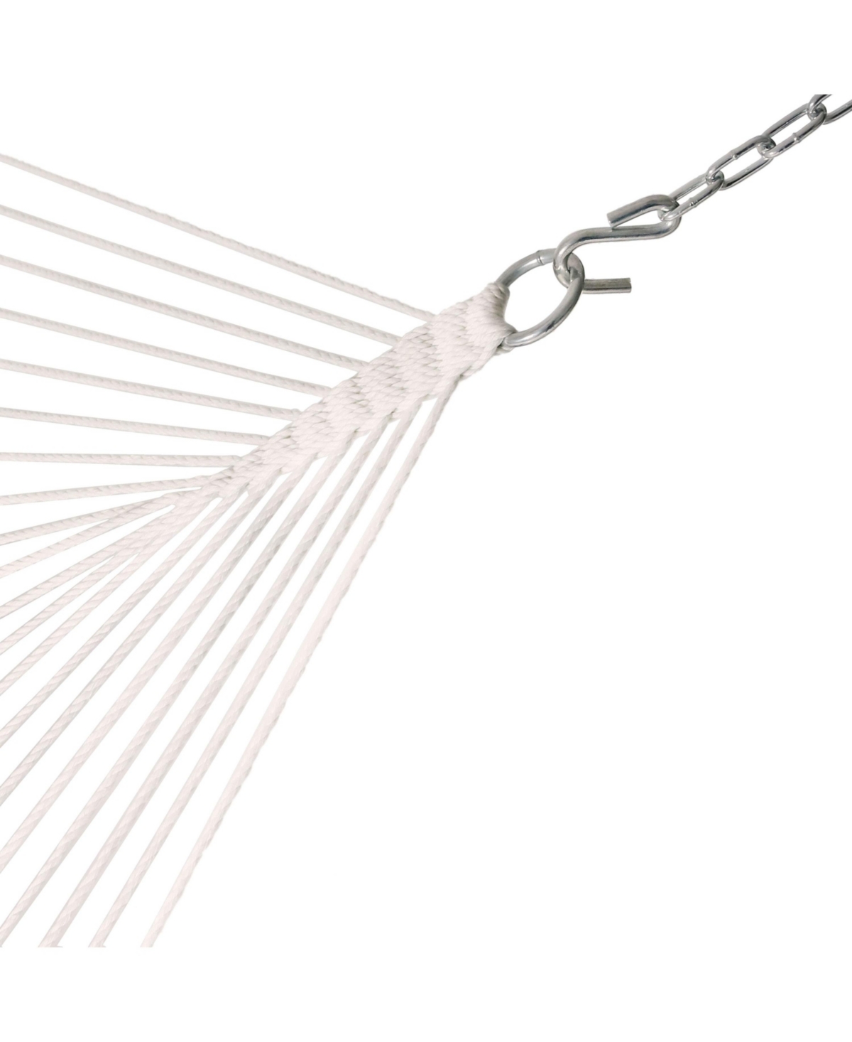 Outdoor 2-Person Quilted Fabric Hammock with Spreader Bars and Freestanding Stand