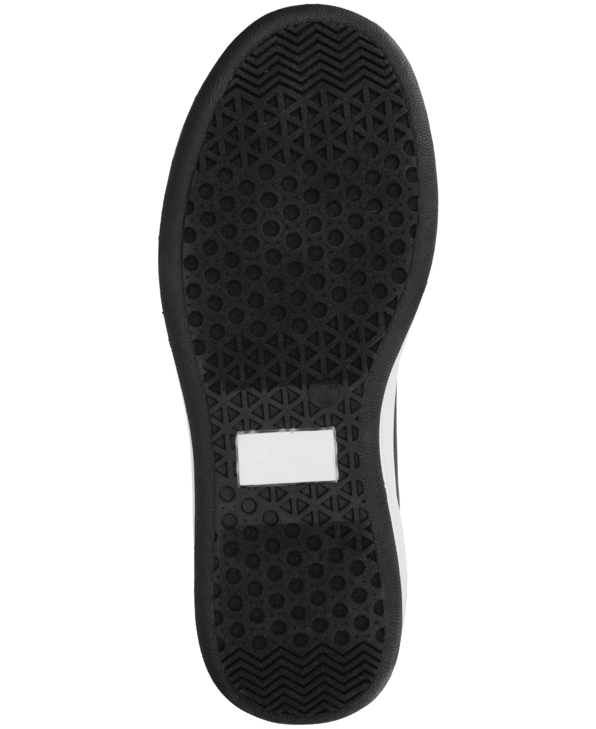Journee Collection Meeya Woven Casual Sneaker In Black