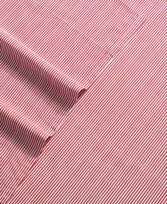 CLOSEOUT! Cotton Percale 3-Piece Sheet Set, Twin