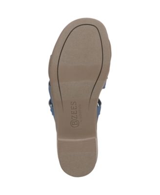 Women's Poppy Washable Block Heel Slide Sandals