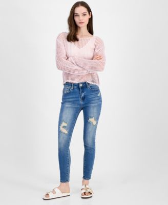 Gogo Jeans - Juniors' Stretch Curvy Skinny Jeans