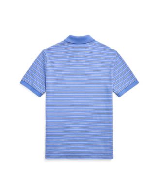 Big Boys Striped Soft Polo Shirt