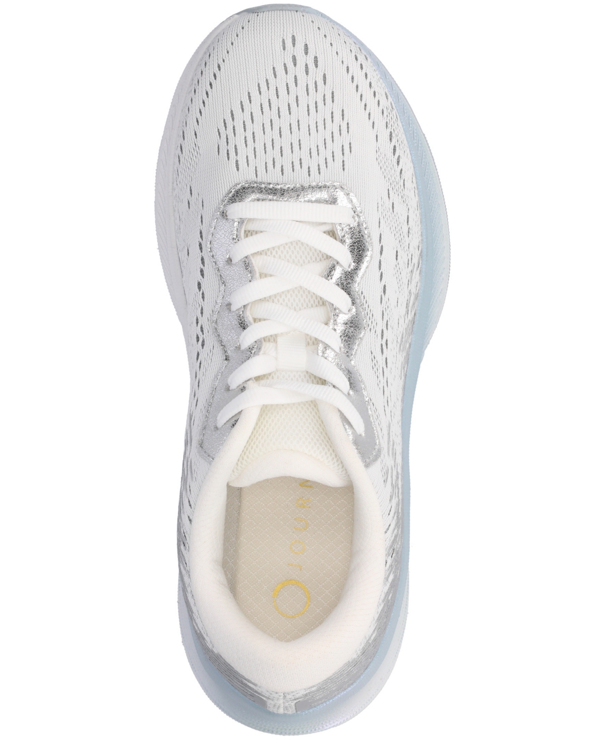 Journee Collection Women's Blume Casual Lace-up Sneakers In White