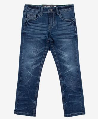 Big Boys 4-7 Five Pocket Stretch Jeans