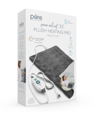 PureRelief XL Plush Heating Pad