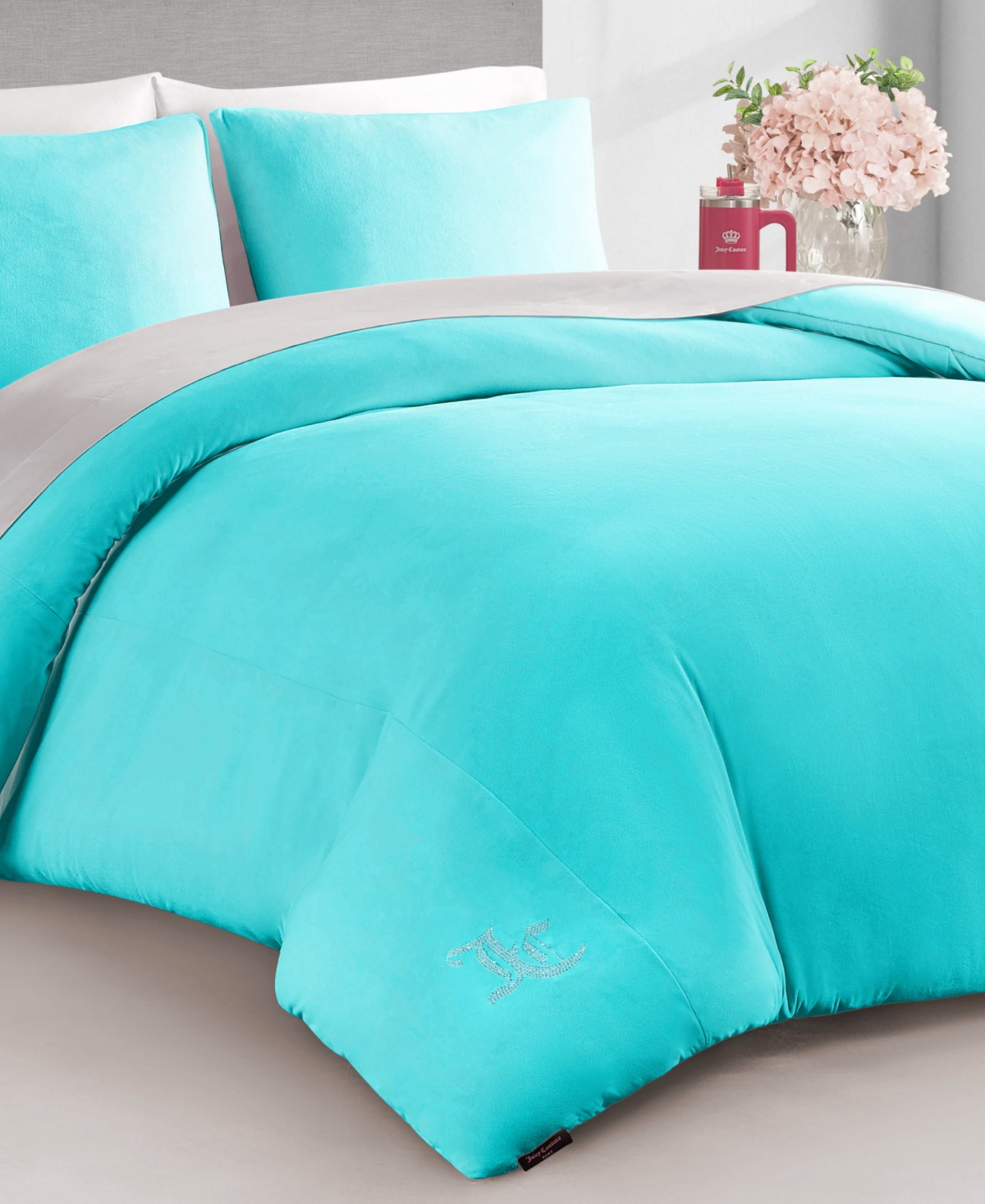 Juicy Couture Velour 3-pc. Comforter Set, King