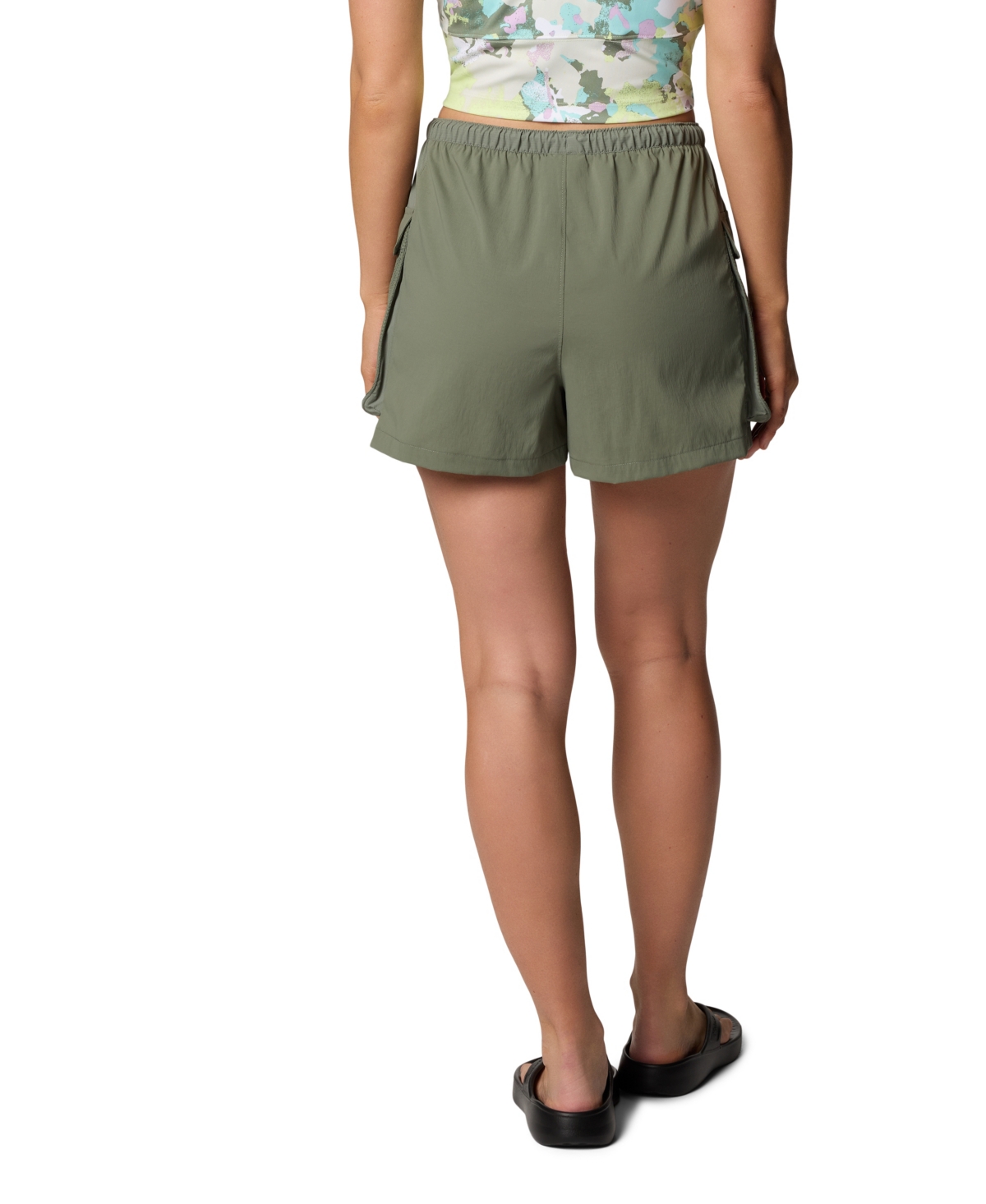 Shop Columbia Women's Pfg Open Water Performance Shorts In Cypress