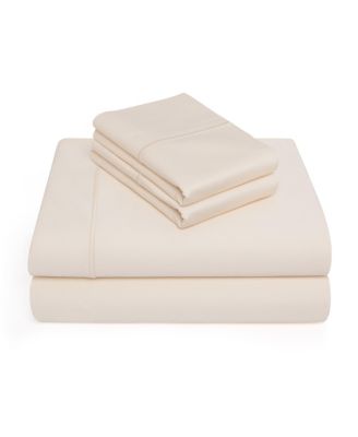 1000 Thread Count 100% Pima Cotton Sateen 4-Pc. Sheet Set, Queen
