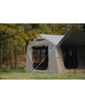 Streamdale Inflatable Camping Tent 9.8 x13ft with Canopy, Hand Pump, Easy Setup, Waterproof