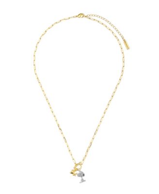 Snoopy Charm Pendant Necklace