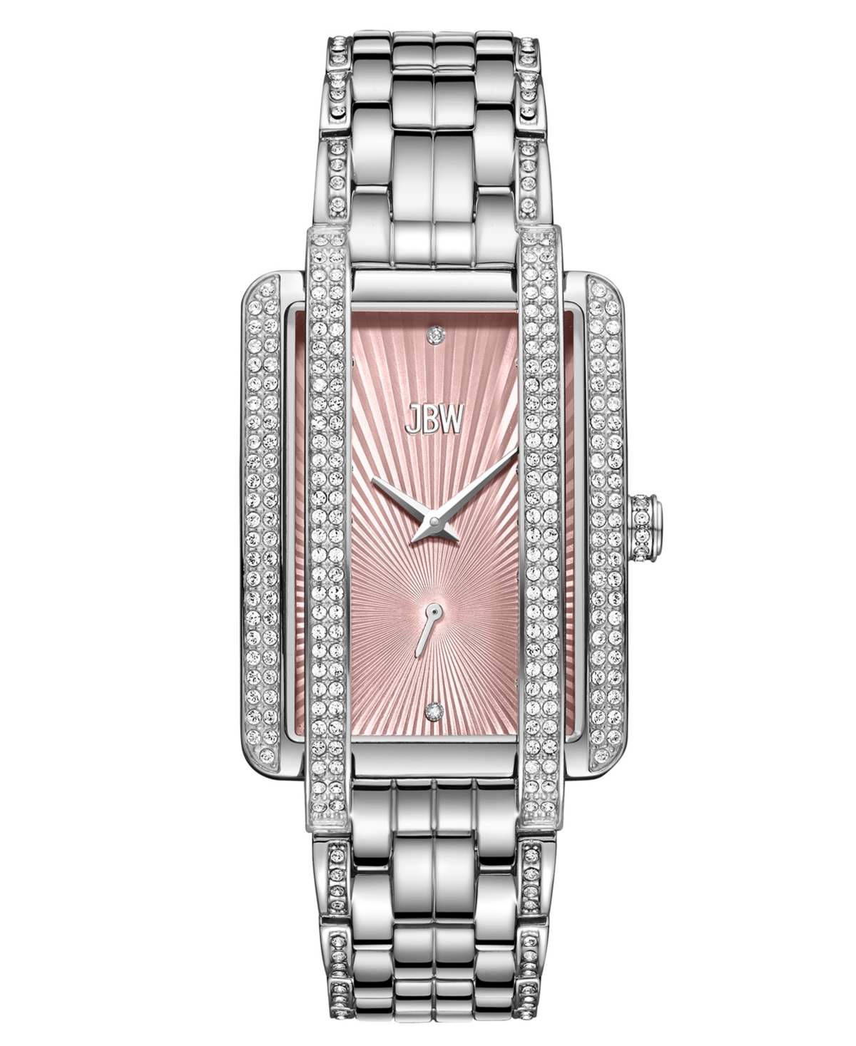 Women's Mink Diamond Stainless Steel Watch - Silver