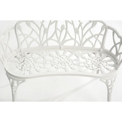 Streamdale Cast aluminium bench