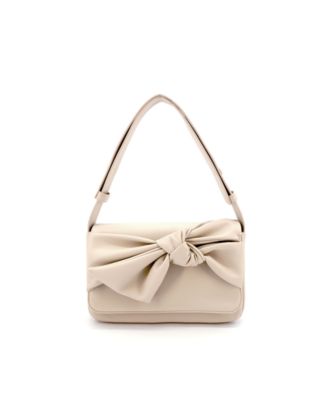 Elena Bow Small Shoulder Bag
