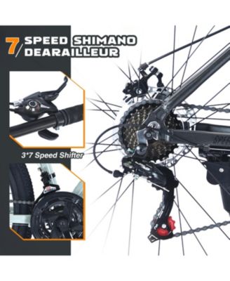 Streamdale 27.5 Inch Wheels 21 Speed Mountain Bike, for Men Women Boys and Girls, Front Suspension,Aluminum Alloy Frame