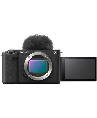 Sony ZV-E1 Full Frame Mirrorless Vlog Camera, Black - Bundle with Shoulder Bag, 64GB SD Card, Extra Battery, Charger, Cleaning Kit, Corel Mac