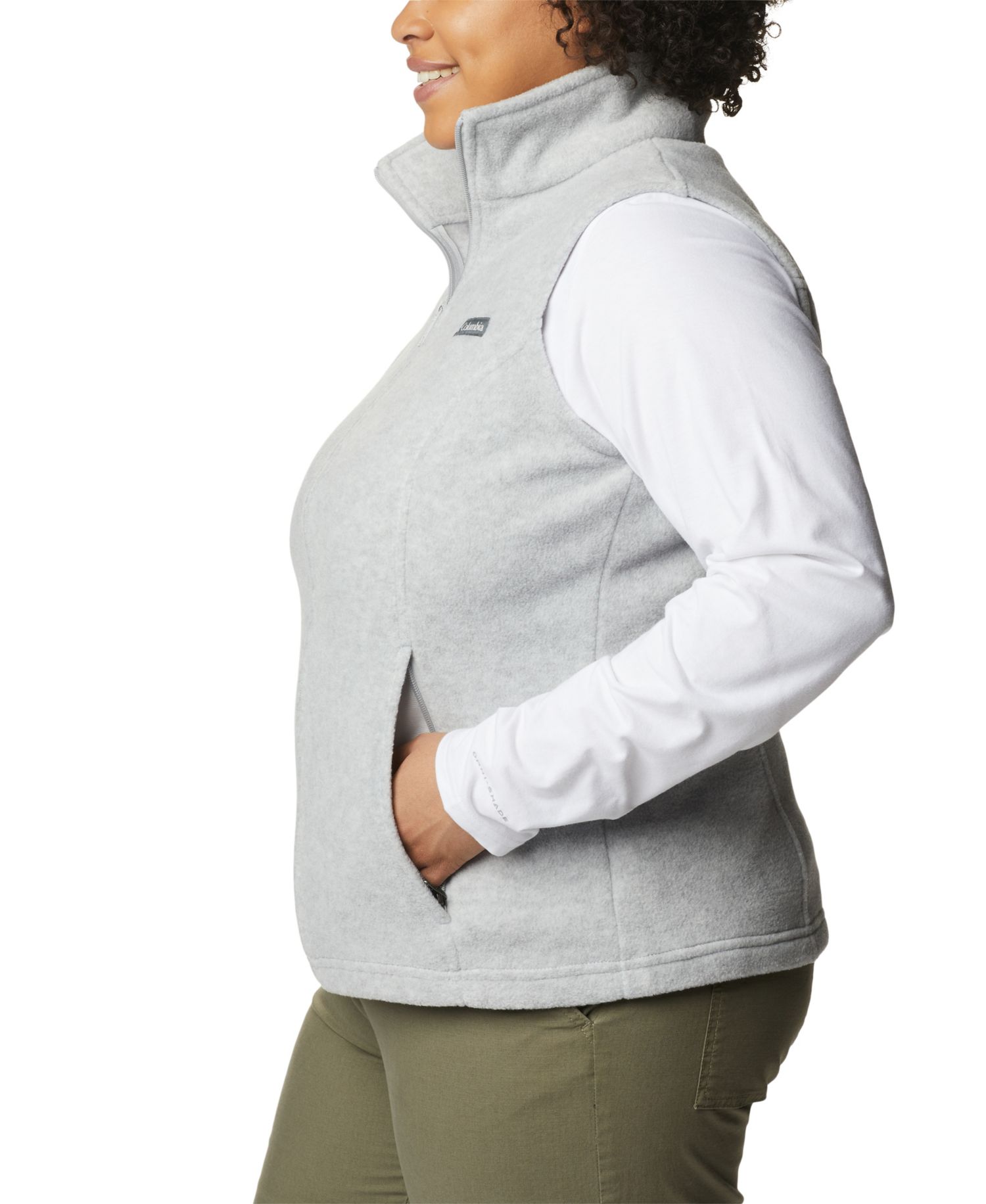 Plus Size Benton Springs Fleece Vest