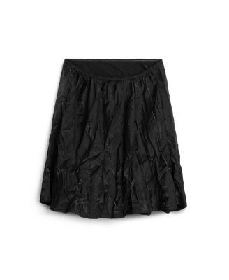 Women's Wrinkled Strapless Blouse