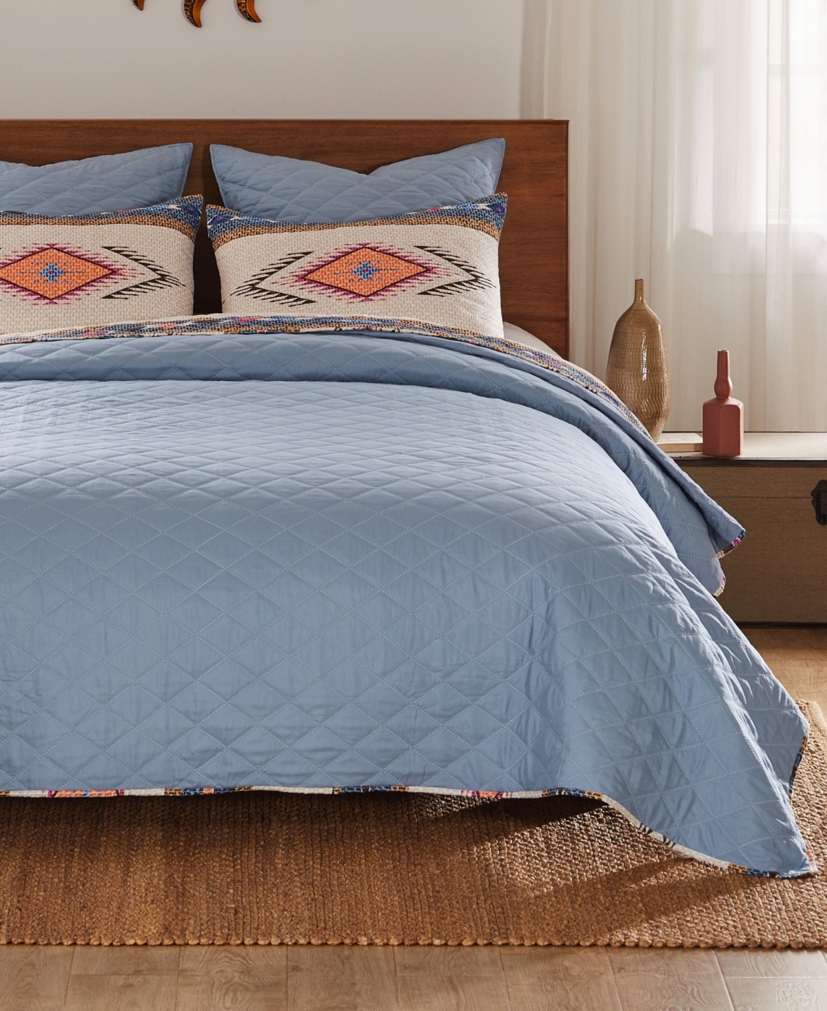 Greenland Home Fashions Cheyenne Boho Spirit 3-pc. Quilt Set, Full/queen In Spirit