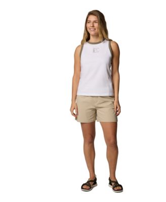 Women's Rolling Bend Graphic Ringer Tank Top