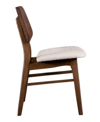 2-Pc. Sandy Cove Boucle Fabric Padded Dining Chair Set