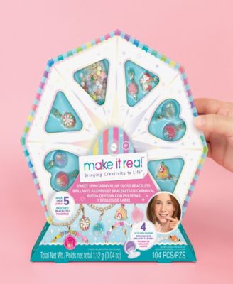 Sweet Spin Carnival Lip Gloss Bracelets Kit