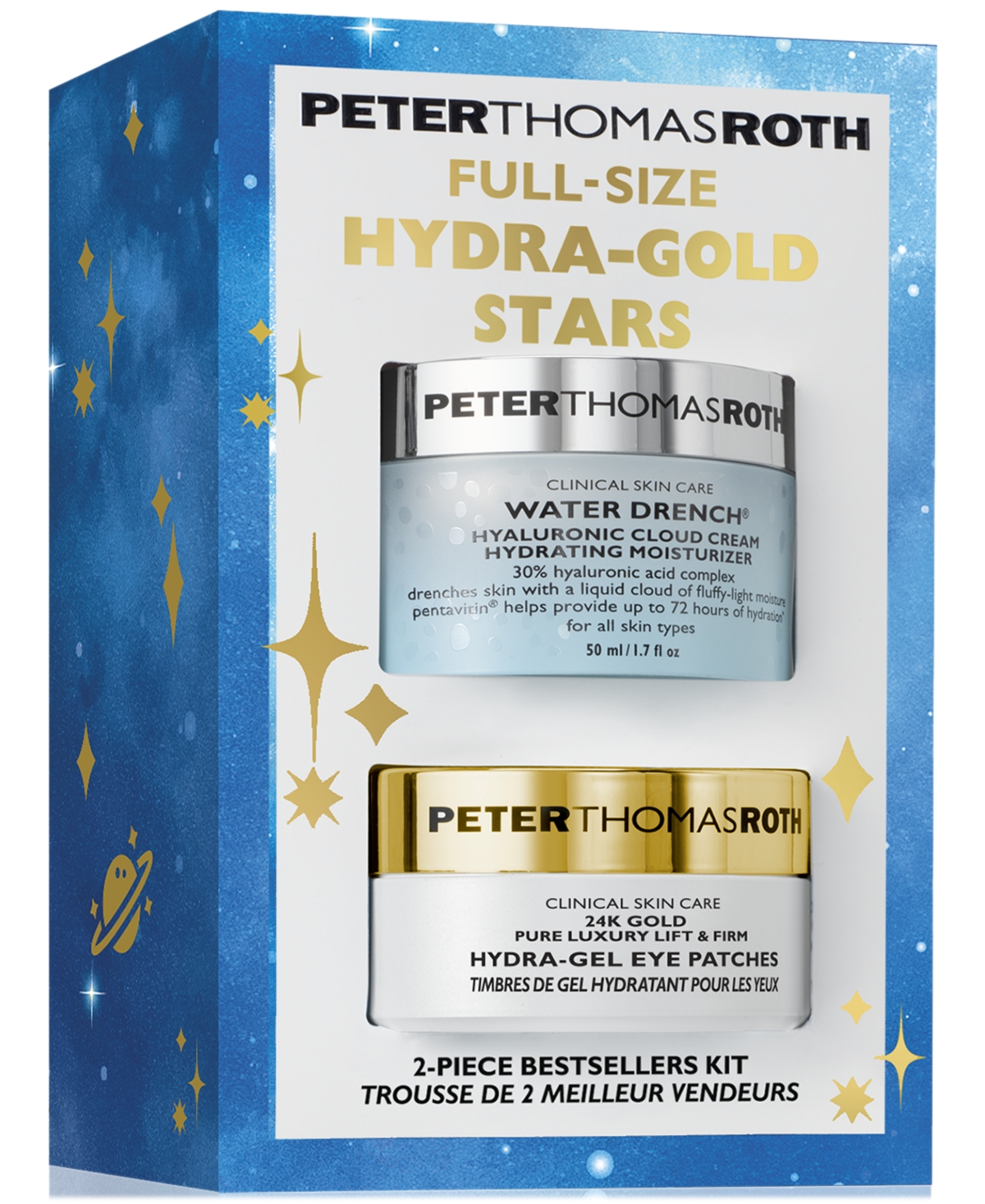2-Pc. Full-Size Hydra-Gold Stars Best Sellers Skincare Set