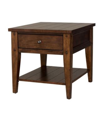 Standard Wood Minimalist End Table