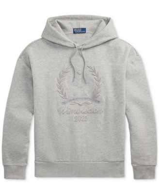 Polo Ralph Lauren Unisex Wimbledon Logo Fleece Hoodie - Macy's