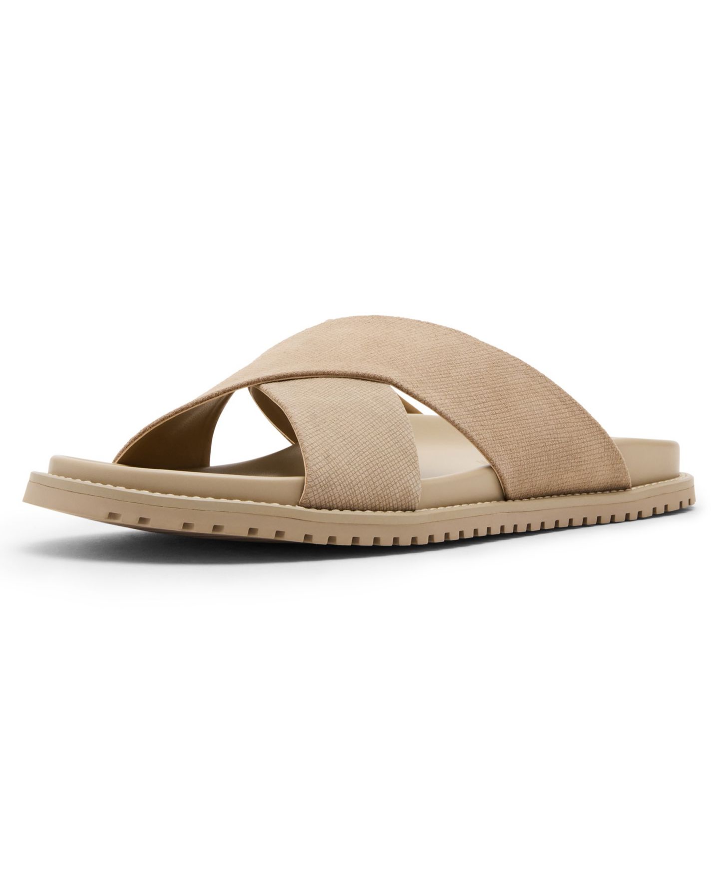 Мужские сандалии Steve Madden Calisto Slip On Sandal, цвет: Песочный замшевый — фото 4