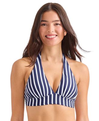 Tommy Bahama - Women's Striped Reversible Halter Swim Top