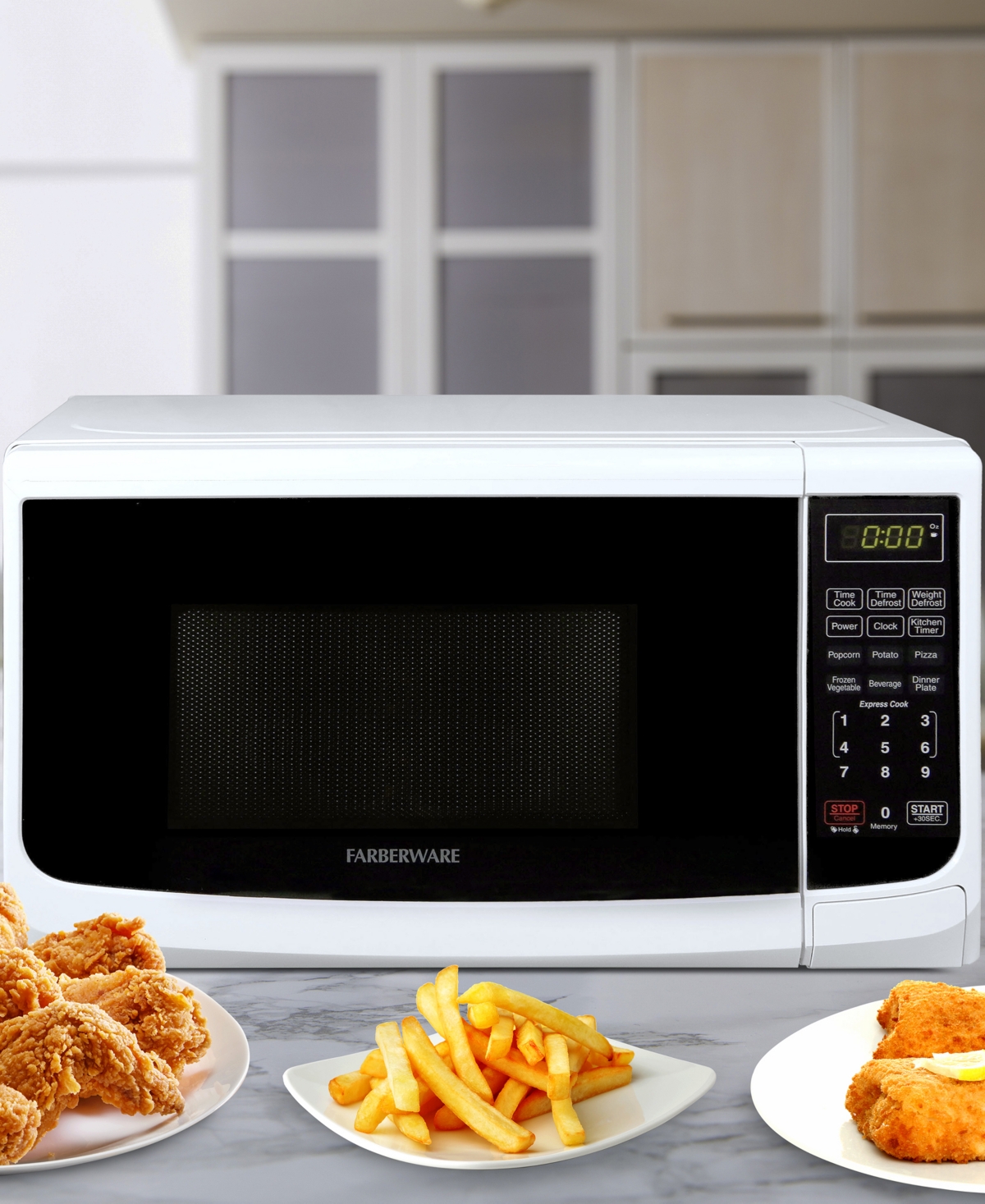 Farberware 900-Watt 0.9 Cu. Ft. Countertop Microwave Oven