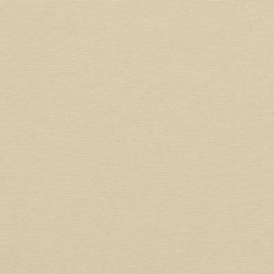 Lowback Chair Cushions 6 pcs Beige Oxford Fabric