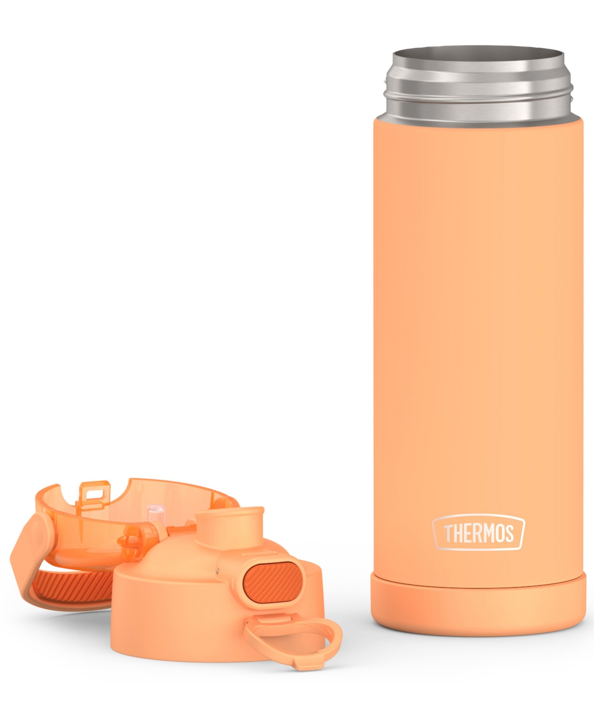 Thermos Funtainer 16 Oz. Water Bottle With Locking Lid In Orange