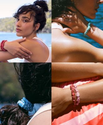 7-Pc. Pure Silk Skinny Scrunchies Set