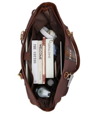 Eleganza 32 Liters Monogram Weekender Tote Bag