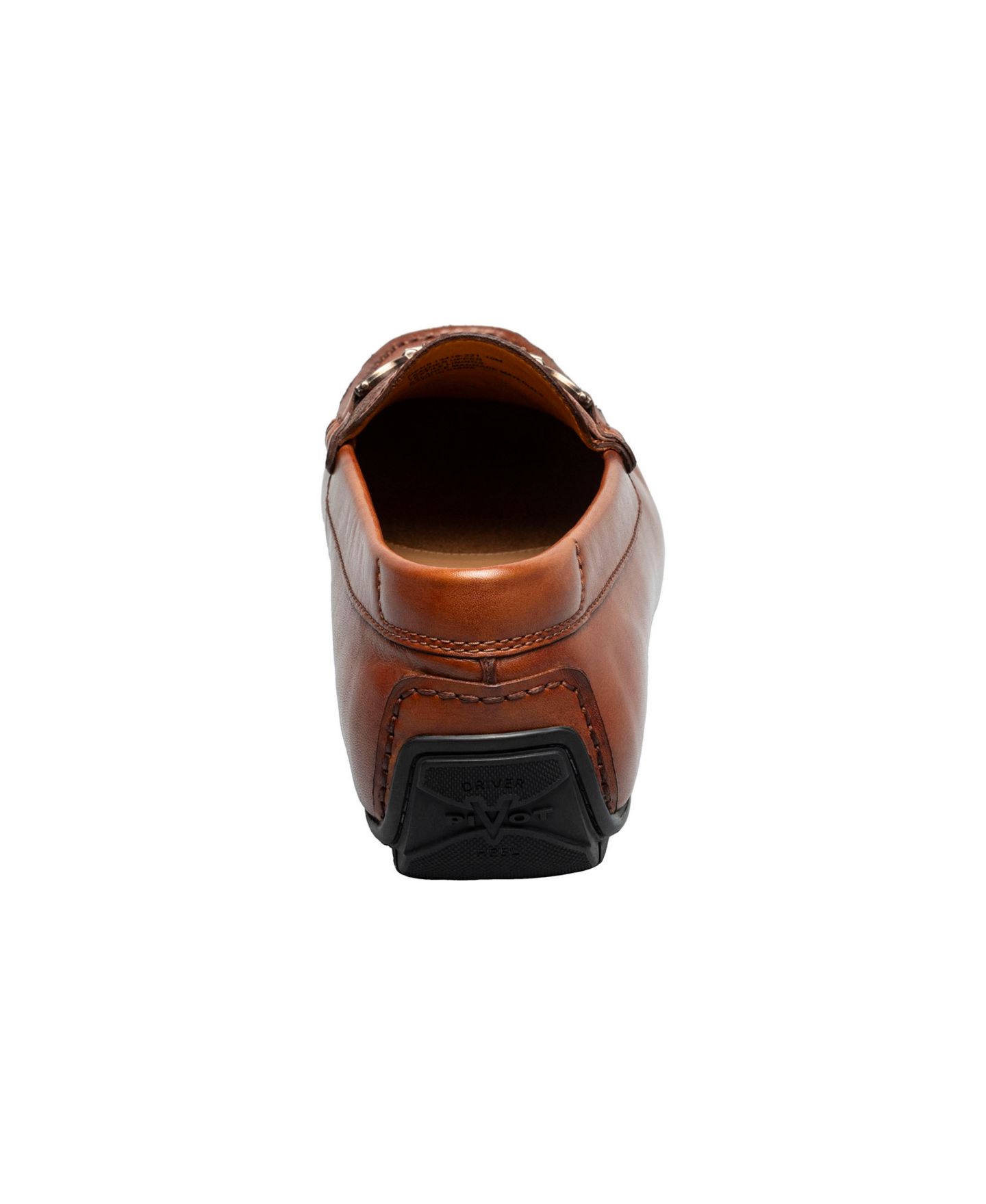 Мужские туфли Florsheim Motor Moc Toe Bit Loafer, цвет: Коньячный — фото 5