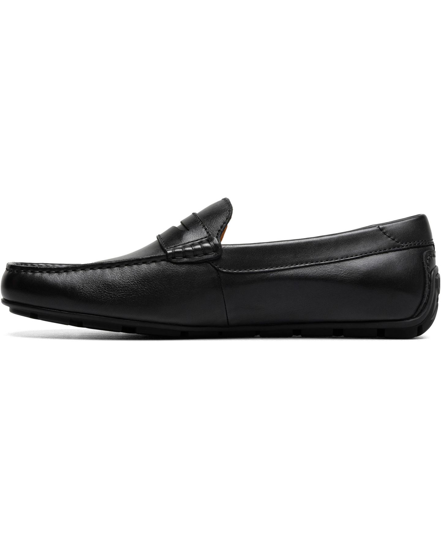 Мужские туфли Florsheim Motor Smooth Moc Toe Penny Loafer, цвет: Чёрный — фото 5