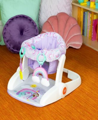 Baby Purple Paradise Learn-to-Sit 2-Position Floor Seat