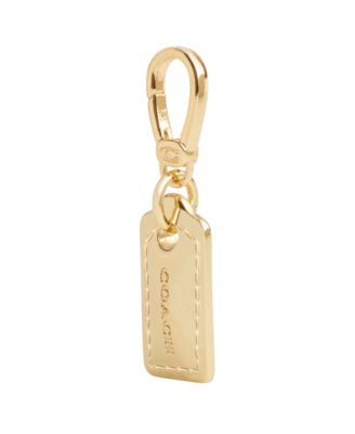 Gold Collectible Signature Stitched Hangtag Charms