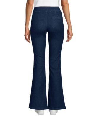 Women's Adaptive Lycra High Rise Pull On Flare Jeans