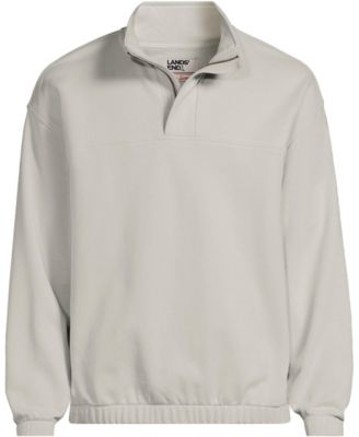 Men's Long Sleeve French Terry Vintage Wash Quarter Zip