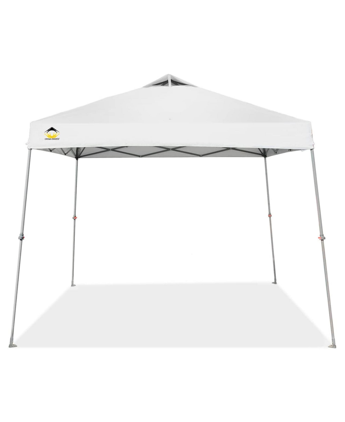 11' x 11' Base 9' x 9' Top Instant Pop Up Canopy w/Carry Bag, White