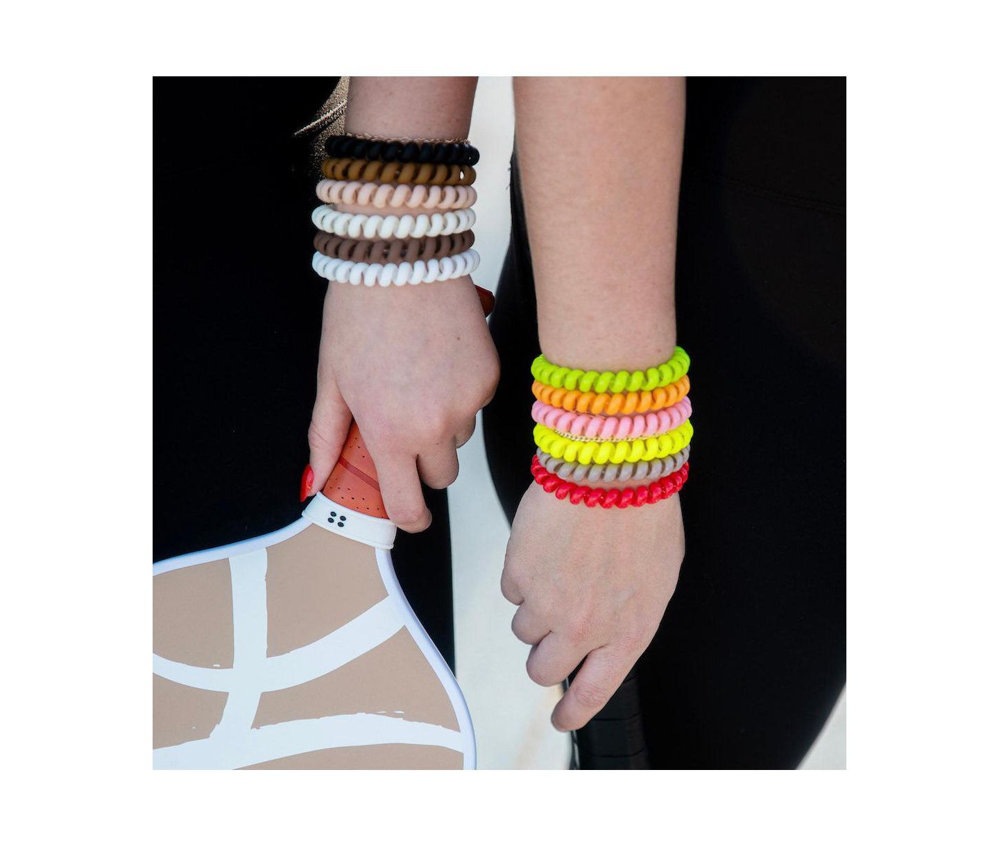 Женские аксессуары для волос Headbands of Hope Hair Tie Set - Neons, цвет: Assorted Pre-Pack — фото 4