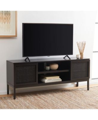 Zadie 1 Shelf Rattan Media Stand