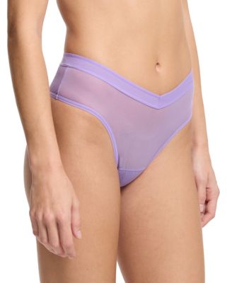 Women's Mesh High Cut Thong