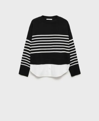 Women's Combined Knitted Sweater